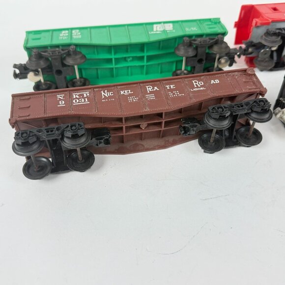 Lionel Vintage O Gauge 3 Coal Cars 9031, 9033,1002 & Caboose 6167 - Picture 4 of 10